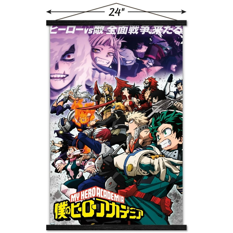 My Hero Academia: Season 6 - Key Art Wall Poster with Magnetic