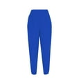 thumbnail image 6 of QUINDOS Pants for Women Taper High Waisted Ankle Length Sports Sweatpants Pleated Athletic Fit Pants with Pockets, 6 of 8