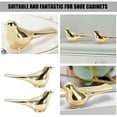 thumbnail image 5 of 2 Count Bird Shaped Door Pulls Magnets Cabinet Handles Golden, 5 of 6