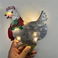 thumbnail image 3 of Decoración del patio Luz-up Ornamento de animales Jardín de Navidad Estatua Estatua Linterna Césped Patio Atmosphere Prop Craft Gift L Advancent HA009607-03B, 3 of 6