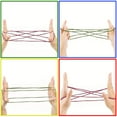 thumbnail image 3 of ArtCreativity 63-inch Cat's Cradle String Game – 2-Piece Set, Slightly Stretchy, Classic Indoor & Outdoor Fun for Kids Ages 6+, Party Favor Gift, 3 of 7
