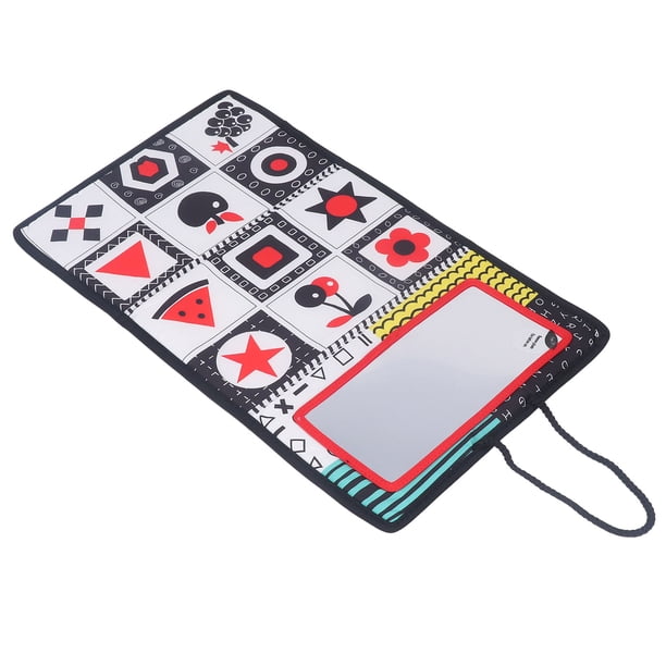 Juguete de espejo infantil con libro de tela, juguete de espejo para bebé, libro de tela plegable para bebé, juguete de espejo, espejo para bebé, juguete infantil diseñado con precisión