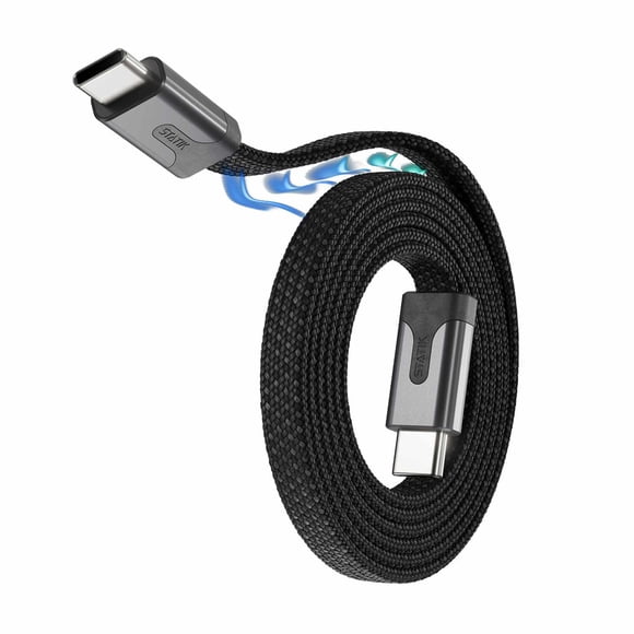 Statik MagStack Slim Pro Charge/Sync Cable USB-C to USB-C 6.6ft Black