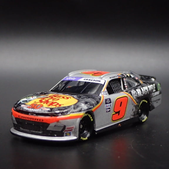Open Box 2022 22 CHEVY CAMARO #9 NOAH GRAGSON BASS PRO SHOP NASCAR 1:64 SCALE DIECAST CAR