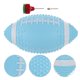 thumbnail image 2 of KAKOWELY Juguete de rugby submarino, pelota de piscina de colores brillantes, juguete de pelota de natación para niños, juguete de playa de verano., 2 of 5