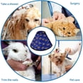thumbnail image 4 of Nouvelle Année Étoiles Doux Chat Chien Récupération Collier Réglable Chat Cône Cicatrisation Cicatrisation après la Chirurgie pour Animal de Compagnie Cône, 4 of 7