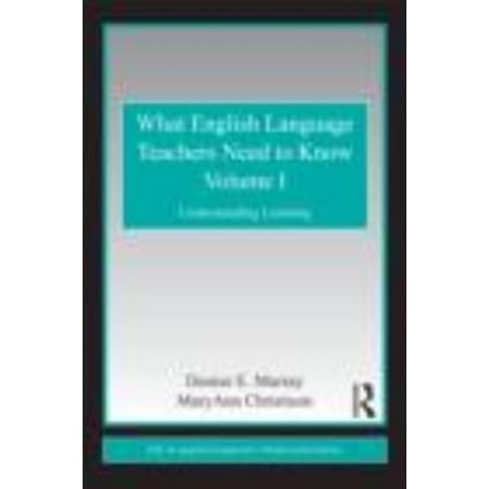 Pre-Owned What English Language Teachers Need to Know Volume I: Understanding Learning (Paperback) 0415806399 9780415806398