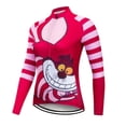 thumbnail image 2 of Maillot de ciclismo para mujer, camisetas de manga larga, camisetas de ciclismo, chaqueta de bicicleta con bolsillos, camisetas de protección solar de secado rápido, 2 of 5