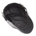 thumbnail image 4 of Newsboy Hats Cotton Flat Cap Newsies Hats for Men Adjustable Newsboy Driving Hat Newsboy Flat Cap, 4 of 7