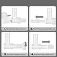 thumbnail image 3 of Jinyi Pasta attachment for Kitchenaid with 6 Different Shapes of Pasta Outlet, Durable, 3 of 6
