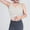 White, variant on Women's Solid Color Sports Bra with Pockets - Yoga, Gym, Everyday Wear Navy 2XL