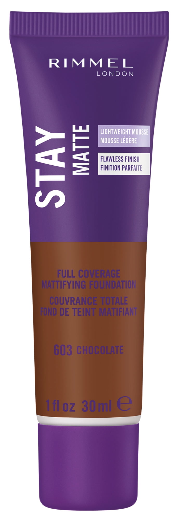 rimmel stay matte full coverage foundation