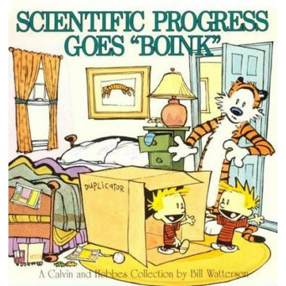 Pre-Owned Scientific Progress Goes Boink: A Calvin and Hobbes Collection Volume 7 (Paperback) 0836218787 9780836218787