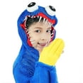 thumbnail image 3 of 3-14 años Niños Niños Niñas Poppy Playtime Huggy Wuggy Cosplay Mono Ropa de dormir, 3 of 4