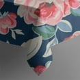 thumbnail image 5 of Pioneer Flower Floral Print Pattern Square Tablecloth,Waterproof Square Table Cover,Wipeable Spillproof Washable Table Cover for Home Kitchen Party Decor 52"x52"(132x132cm), 5 of 6