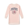 thumbnail image 4 of Justice Girls Rib Cuff Sweatshirt Dress, Sizes XS-XLP, 4 of 5