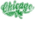 thumbnail image 3 of CafePress - Chicago Irish Women's Dark Pajamas - Women's Short Sleeve Print T-Shirt and Pants Dark Cotton Pajama Set, 3 of 7