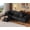 Black, variant on 108" Cloud Sectional Couch with Chaise Lounge, L Shaped Modular Modern Sofa with Cup Holder, No Assembly Required, Right Facing Chaise, Black