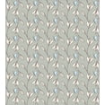 thumbnail image 3 of Ambesonne Butterfly Duvet Cover Sets, Leaves Flourish Moths, 2-Twin, Dust and Dark Maroon, 3 of 3