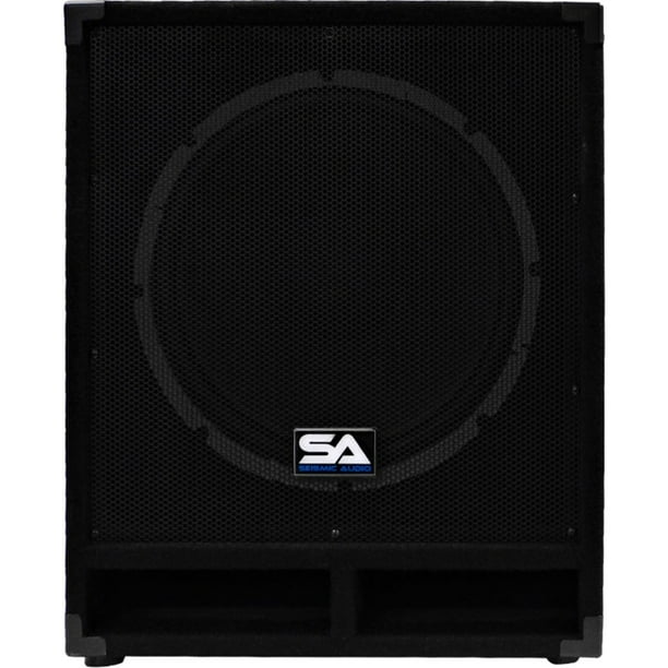 Seismic Audio Baby Tremor Baby Tremor PW Portable Subwoofer System, 300 W RMS, Black