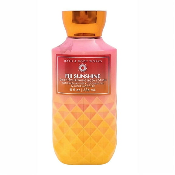 Bath and Body Works FIJI SUNSHINE Body Lotion with Shea Butter   Coconut Oil (8 fl oz / 236 mL)