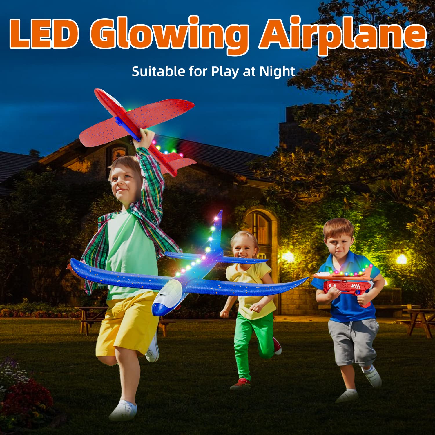 PLAY Airplane Toy for Kids - Toddler Airplane Toys Travel Plane Toys for  Kids 2+ Musical Toy Airplane with Lights Figures Gift for Boys Girls  Birthday