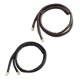 thumbnail image 2 of 2pcs Stylish Ponytail Hair Bands Leather Ponytail Holder Ties Headdress Decor, 2 of 4