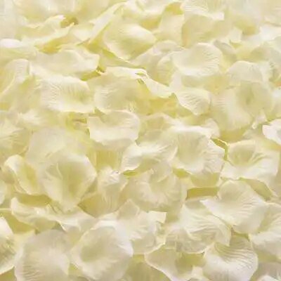 Pétalos de rosa artificiales para decoración de fiestas, pétalos de rosa falsos de seda para aniversario de boda, 500/1000/3000 unidades