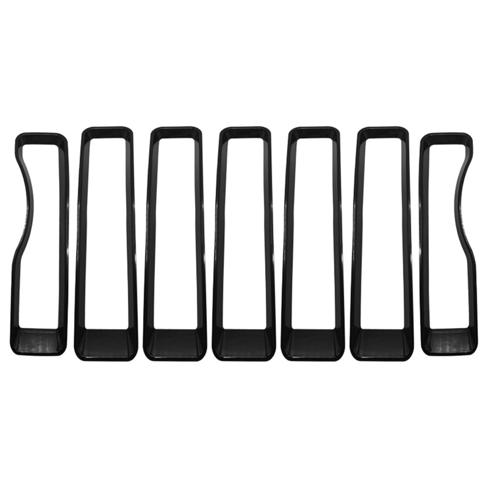 Mesh Grille Grill Insert + Headlight Turn Light Cover Trim For 2018