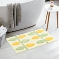 thumbnail image 4 of REGALWOVEN Alfombrilla de baño antideslizante extra suave y absorbente para el suelo del baño limón 20" x 32", 4 of 6
