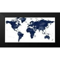 thumbnail image 2 of Phillip, Jamie 14x9 Black Modern Framed Museum Art Print Titled - Navy Map, 2 of 5