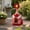 256 - Red, variant on Aurorax Fall Porch Goose Outfit 19 inch,Goose Clothes for Cement Goose Porch Goose 23"/17",Farmhouse All the Season Porch Goose Accessories for Garden Lawn Yard