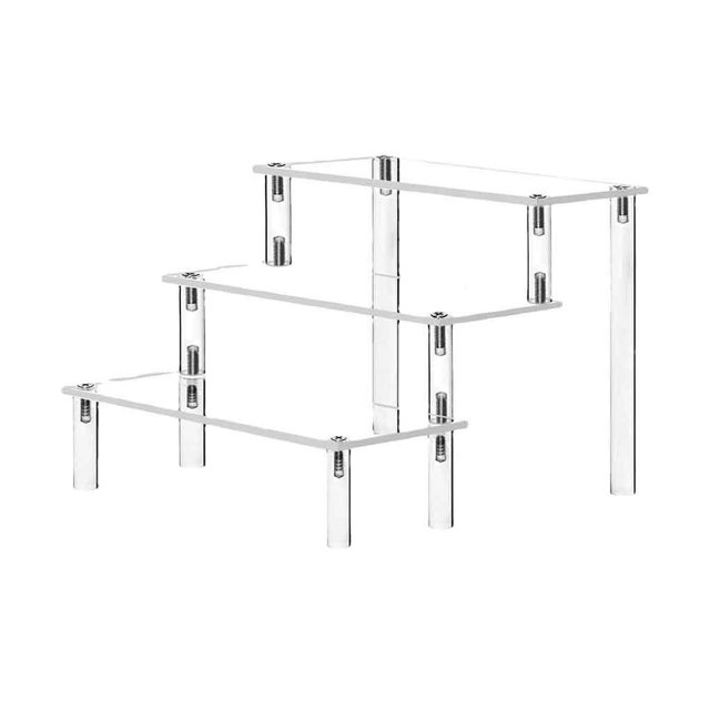 Étagère de Remplacement pour Modèle en Acrylique Fait Main Pot de Fleurs Détachable Anti-Humidité Ornement Anti-Corrosif Vase Support Cosmétique