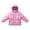 Pink, variant on Teen Girl's Light Weight Hood Puffer Jacket Winter Parka Insulated Coat Quilted Down Coat Down Alternative Outerwear Padded Winter Outwear