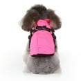 thumbnail image 2 of BT Bear Dog Winter Jacket With Harness, Cold Weather Dog Windproof Coat, Doggie Reflective Vest Apparel for Small Medium Dogs XS(Hot Pink), 2 of 6