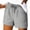 14# Dark Gray, variant on Summer Shorts for Women 2026 Casual Trendy Vacation Beach Cotton Linen Elastic Waist Drawstring Shorts with Pockets Dark Blue L