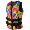 thumbnail image 1 of Life Jacket Adult Super Buoyancy Neoprene Life Vest Surf Raft Kayak Fishing Jet Ski Water Sport Swimming Rescue Life Jacket, 1 of 5
