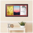 thumbnail image 2 of ArtToFrames Collage Photo Picture Frame with 3 - 11x17" Openings, Framed in Black with Deep Red and Black Mats (CDM-3926-1535), 2 of 8
