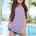 thumbnail image 5 of Grblisyd Girls Tank Tops Polka Dots Sleeveless Undershirts Crewneck Shirts Basic Casual Summer Tunic Tops, 5 of 5