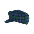 thumbnail image 3 of Epoch Hats Company  Tartan Plaid Wool Newsboy Cap (Men), 3 of 7