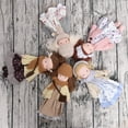 thumbnail image 2 of Muñeca Waldorf Astoria hecha a mano, muñecos de peluche, almohada suave, juguetes de peluche, regalo de cumpleaños para niños, niñas, regalos de San Valentín 02 # Sincero Electrónica, 2 of 4