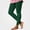 Green, variant on Womens Ribbed Knit Leggings Stretchy Slim Fit Casual Workout Yoga Pants Size XL