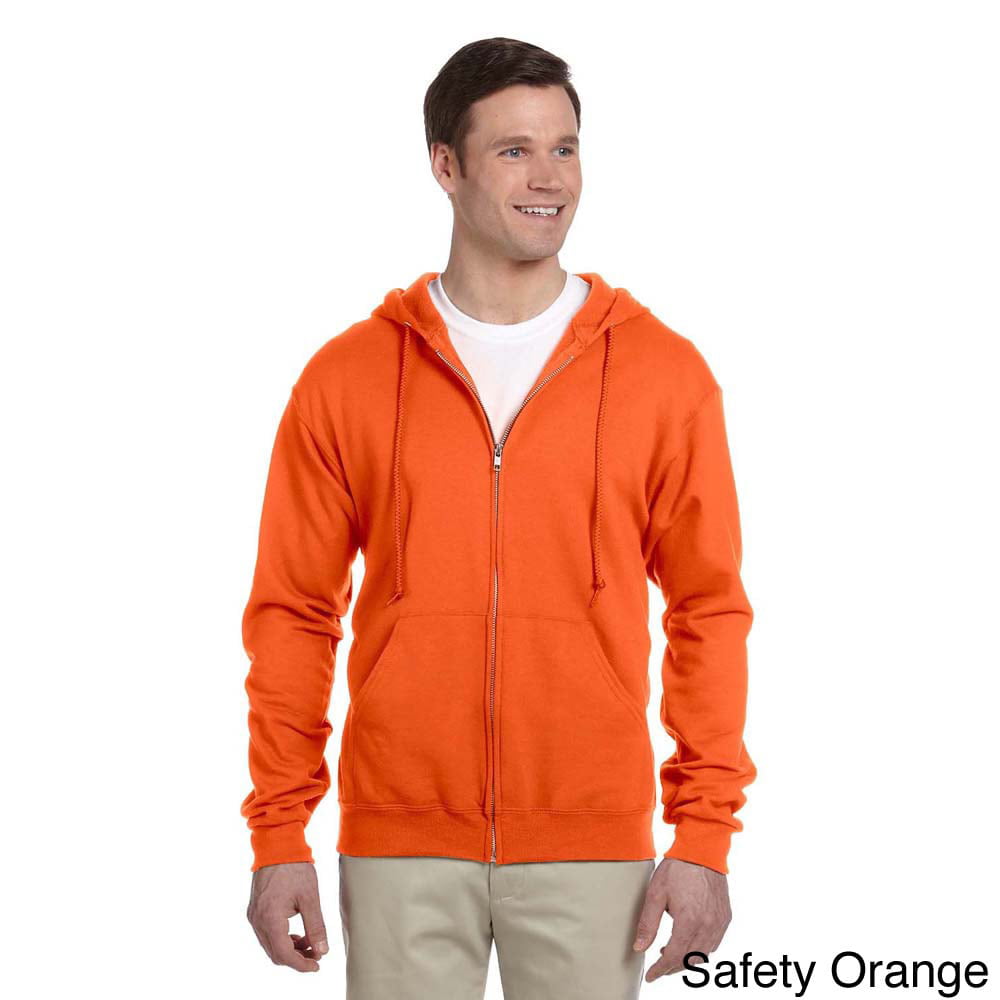 Safety Orange XX-Large Jerzees 8 oz NuBlend 50/50 Pullover Hood
