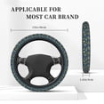 thumbnail image 5 of Naloa Modern Excavator Elastic Steering Wheel Cover, Auto Steering Wheel Cover – 15 Inch , Comfortable Grip, Fit Suvs,Vans Cars,Trucks, 5 of 8