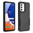 thumbnail image 2 of eBizWare For Samsung Galaxy A54 5G 6.4" Phone Case, 2 in 1 Drop Resistant Heavy-Duty Tough Rugged Slim Shockproof Protective Case Cover -Black, 2 of 11