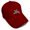 Burgundy, variant on Baseball Caps for Men & Women Embroidered F-22 Raptor Embroidery Ladies & Men Baseball Hats Acrylic White Design Only