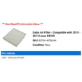 thumbnail image 2 of Cabin Air Filter - Compatible with 2010 - 2013 RX350 2011 2012, 2 of 2