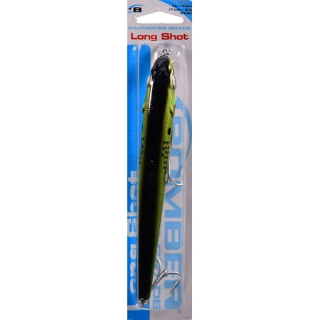 UPC: 0032256245577 | Bomber Long Shot Minnow Crankbait 6  Menhaden 1 3/16 oz.