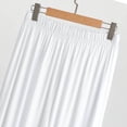 thumbnail image 4 of cfhntfmh Mens Jogger Pajama Pants Casual Comfy Lightweight Lounge Pants Drawstring Loose Soft Pants Sleepwear (White,X-Large), 4 of 6