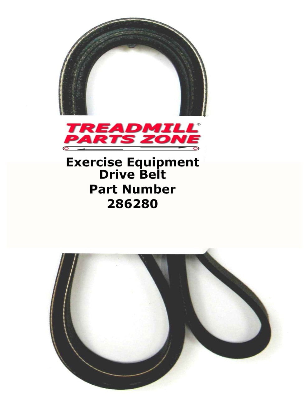 Treadmillpartszone Replacement Golds Gym Model GGEX617094 POWERSPIN 390 R Recumbent Bike Drive Belt Part Walmart